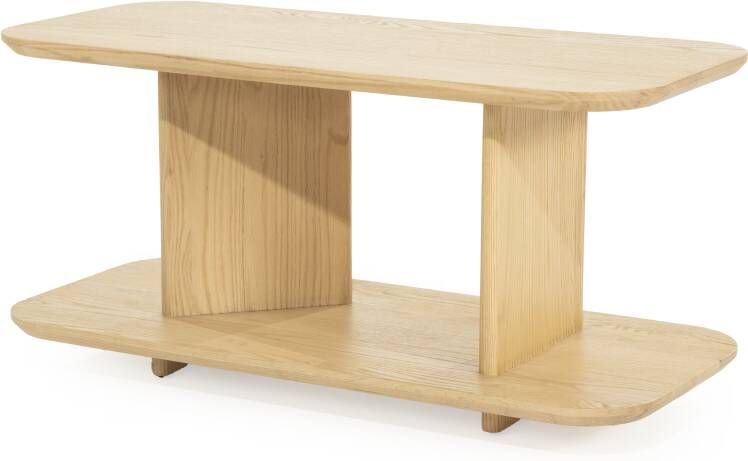 Eleonora Bijzettafel Ty Eiken 90 x 40cm Naturel
