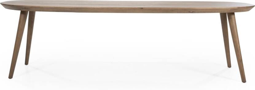 Eleonora Deens Ovale Eettafel Elijah Eiken 300 x 100cm Bruin