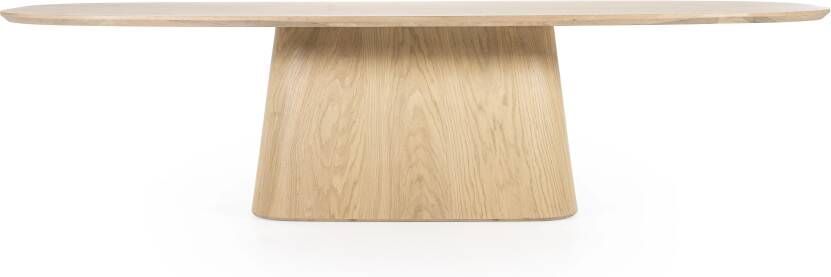 Eleonora Deens Ovale Eettafel Nola Eikenhout 300 x 110cm Naturel Ovaal