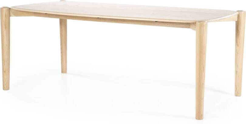 Eleonora Deens Ovale Eettafel Selbu Eiken 200 x 100cm Naturel