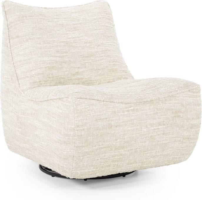 Eleonora Draaifauteuil Loys Chenille Beige