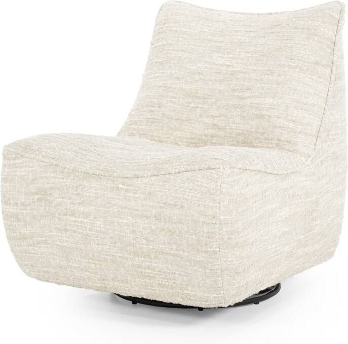 Eleonora Draaifauteuil Loys Chenille Beige