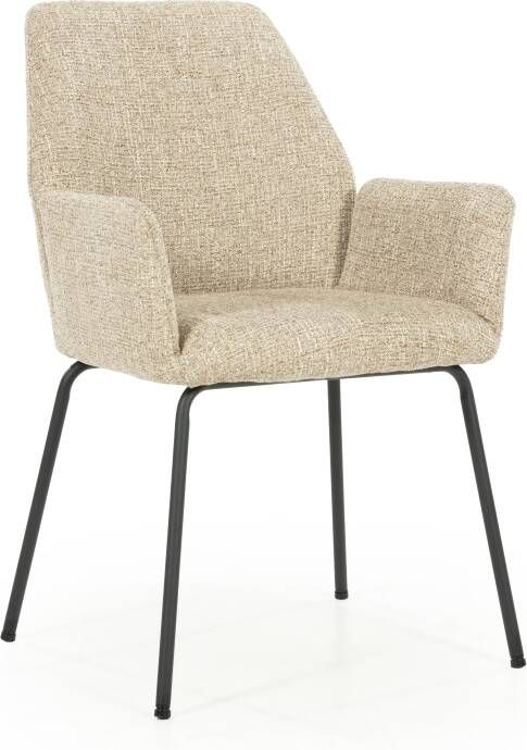 Eleonora Eetkamerstoel Indy Taupe