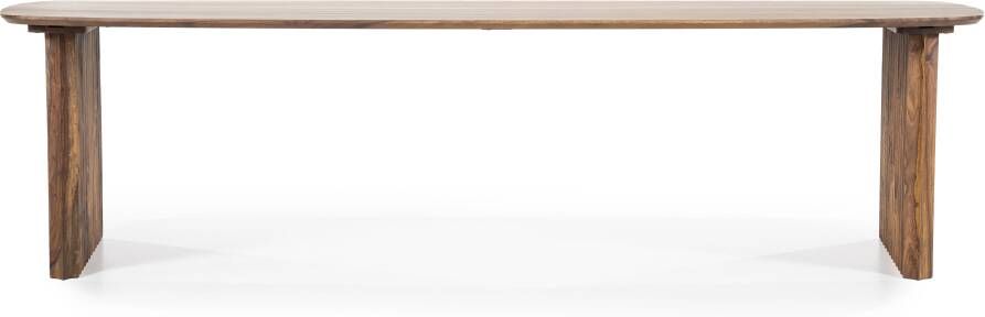 Eleonora Eettafel Alexander Deens ovaal Sheesham hout 280 x 100cm Bruin