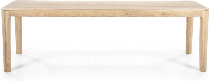 Eleonora Eettafel Harvey Eikenhout 250 x 100cm Naturel