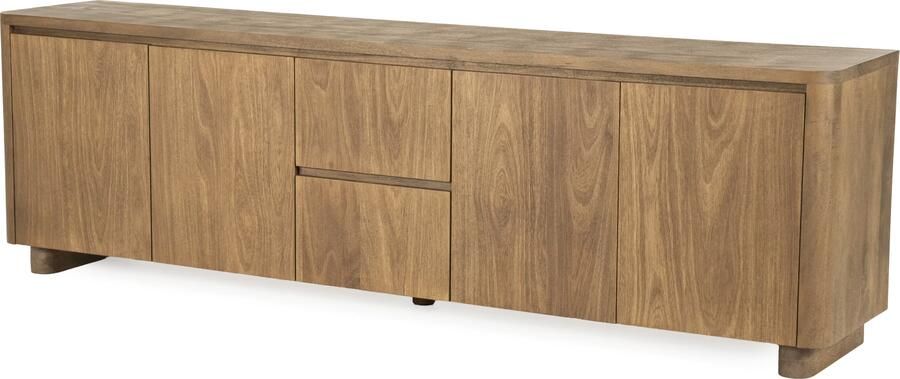 Eleonora TV-meubel Edward Mangohout 200cm Bruin