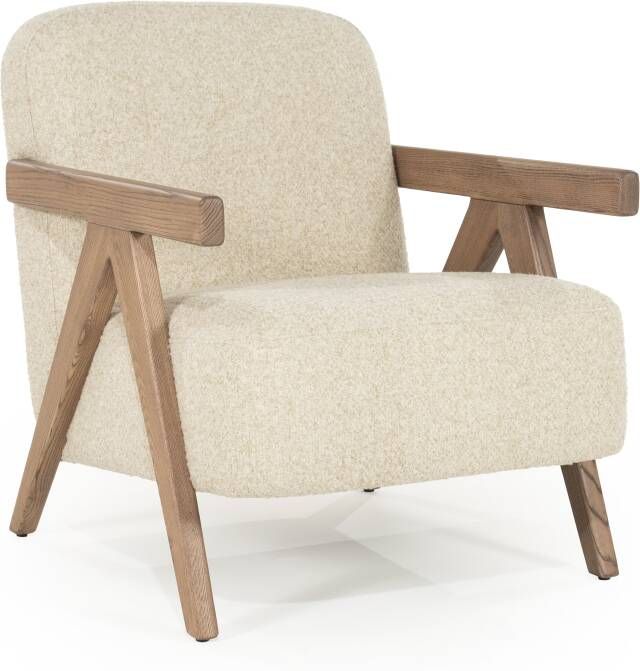 Eleonora Fauteuil Francis Grove Bouclé Beige