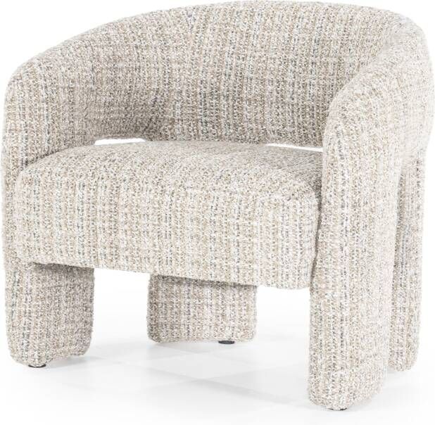Eleonora Fauteuil Hamilton Grove Bouclé Taupe