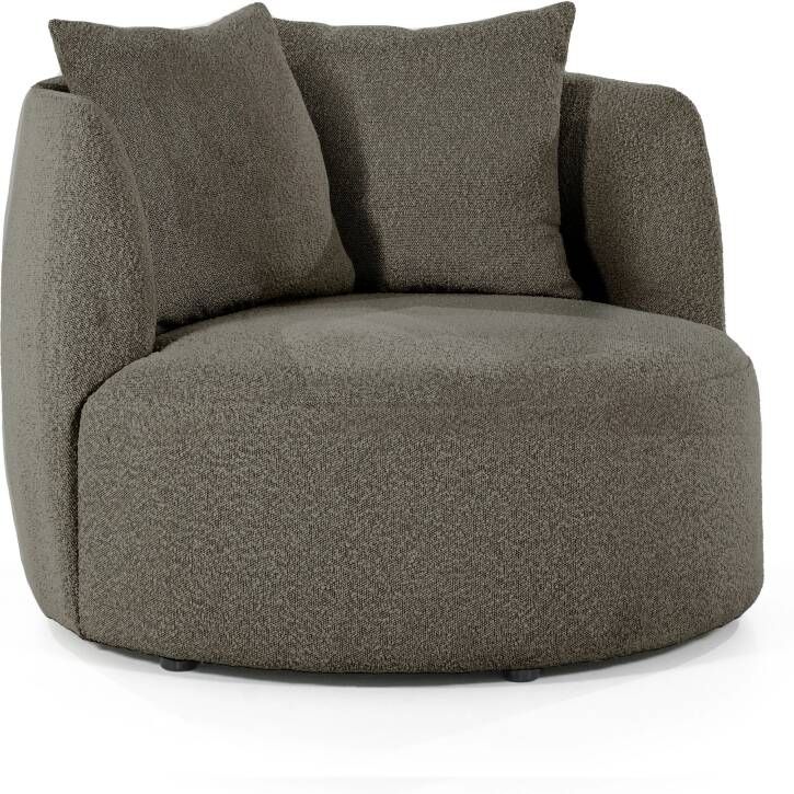 Eleonora Fauteuil Louis Bouclé Bruin