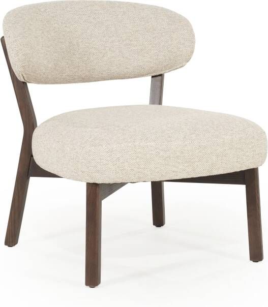 Eleonora Fauteuil Mikky Taupe Bruin