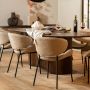 Eleonora Organische Eettafel Jordy Mangohout 250 x 110cm Bruin - Thumbnail 1