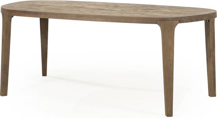 Eleonora Organische Eettafel Taylor Mangohout 200 x 110cm Bruin