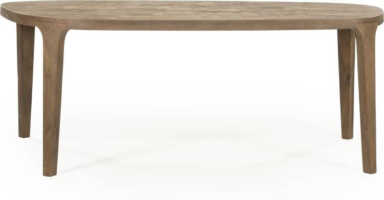 Eleonora Organische Eettafel Taylor Mangohout 280 x 110cm Bruin