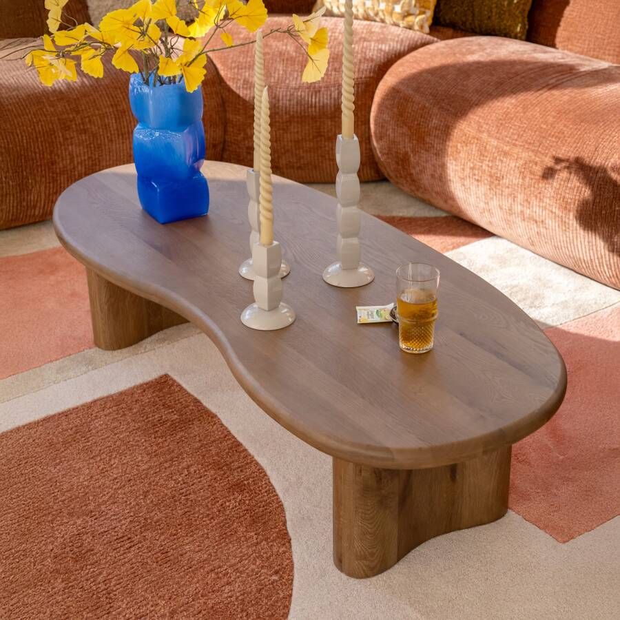 Eleonora Organische Salontafel Josh Eiken 140 x 60cm Naturel