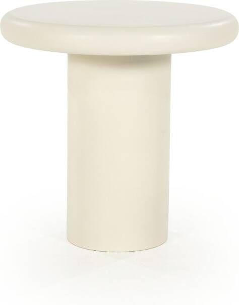 Eleonora Ronde Bijzettafel Jade Magnesium oxide 45cm Zand