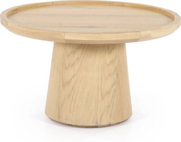 Eleonora Salontafel Leia Eikenhout 66cm Naturel Rond