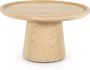 Eleonora Salontafel Leia Eikenhout 66cm Naturel Rond - Thumbnail 1