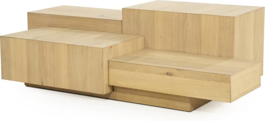 Eleonora Salontafel Quinten Eiken 140 x 75cm Naturel