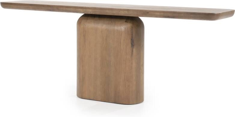 Eleonora Sidetable Leon Eiken 200cm Bruin