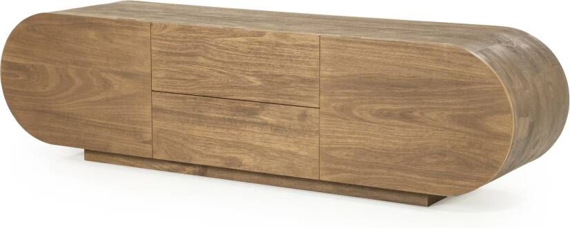 Eleonora TV-meubel King Mangohout 160 cm Bruin