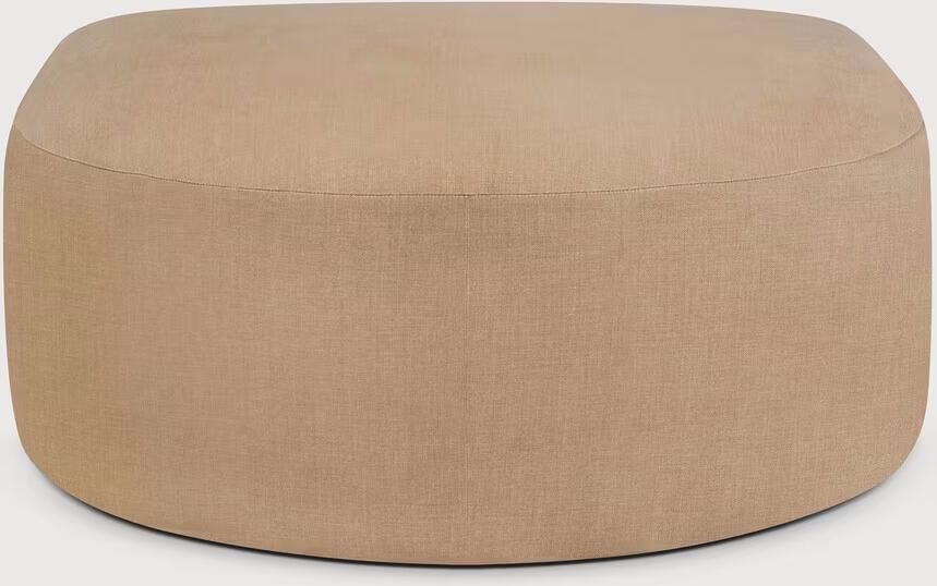 Ethnicraft Halfronde Hocker Bulky 95 x 95cm Light Sepia
