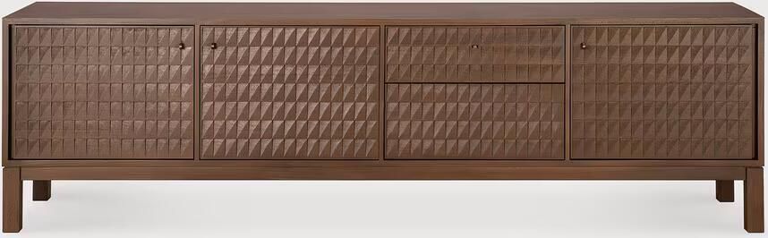 Ethnicraft Tv-meubel Sono Teak 212cm Light Brown