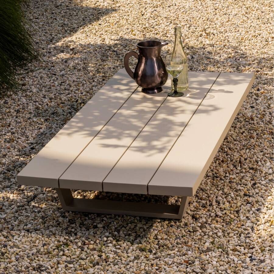 Exotan Outdoor Salontafel Bear 140 x 70cm Zand