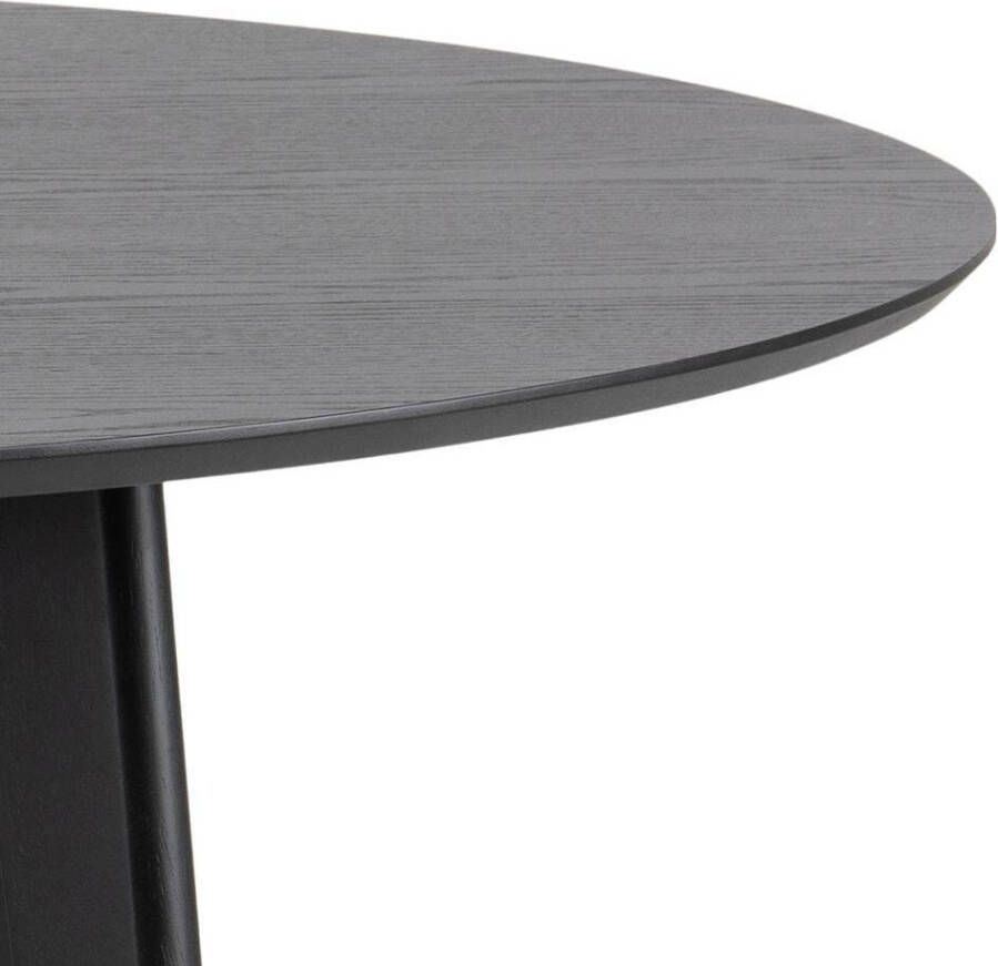 Bendt Ronde Eettafel 'Torkil' 140cm kleur Zwart