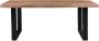 Brix Eettafel | Sturdy Tree Top | 220 x 100 | U poot |mangohout met staal - Thumbnail 4