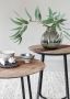 DTP Home Coffee table Neptunes small NATURAL 45xØ40 cm recycled te... - Thumbnail 4
