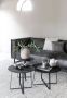 DTP Home Coffee table Neptunes small BLACK 45xØ40 cm recycled teak... - Thumbnail 3