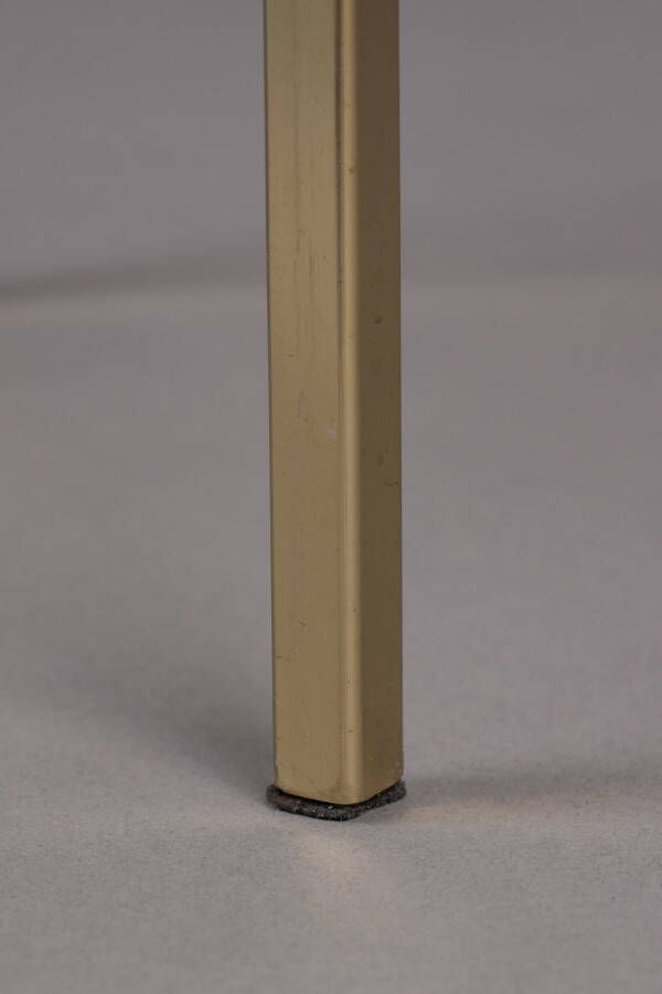 Dutchbone Bijzettafel 'Vidrio' 40cm kleur Brass