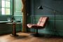 Dutchbone Fauteuil 'Bar' Velvet kleur Roze - Thumbnail 10