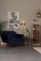 Dutchbone Fauteuil 'Kate' kleur Donkerblauw - Thumbnail 8