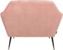 Dutchbone Fauteuil 'Kate' kleur Roze - Thumbnail 6