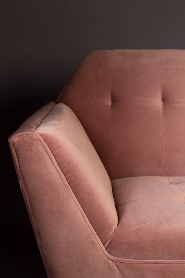 Dutchbone Fauteuil 'Kate' kleur Roze