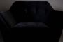 Dutchbone Fauteuil 'Kate' kleur Zwart - Thumbnail 4