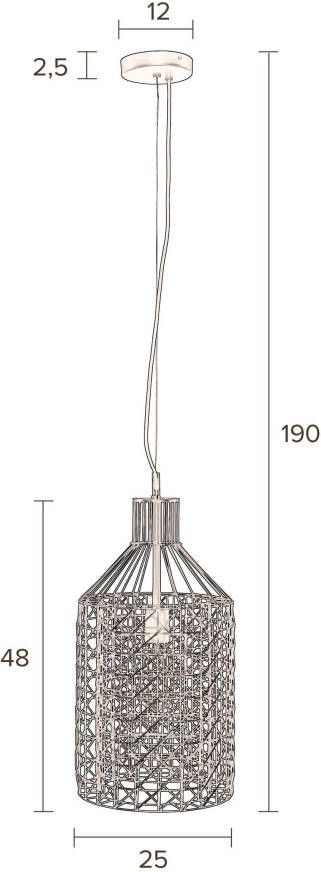 Dutchbone Hanglamp 'Jim' 25cm