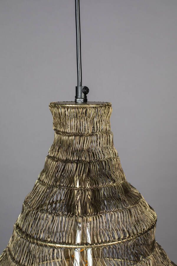 Dutchbone Hanglamp 'Luca' 36cm kleur Brass
