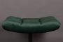 Dutchbone Hocker 'Bar' Velvet kleur Groen - Thumbnail 2