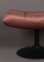 Dutchbone Hocker 'Bar' Velvet kleur Roze - Thumbnail 4