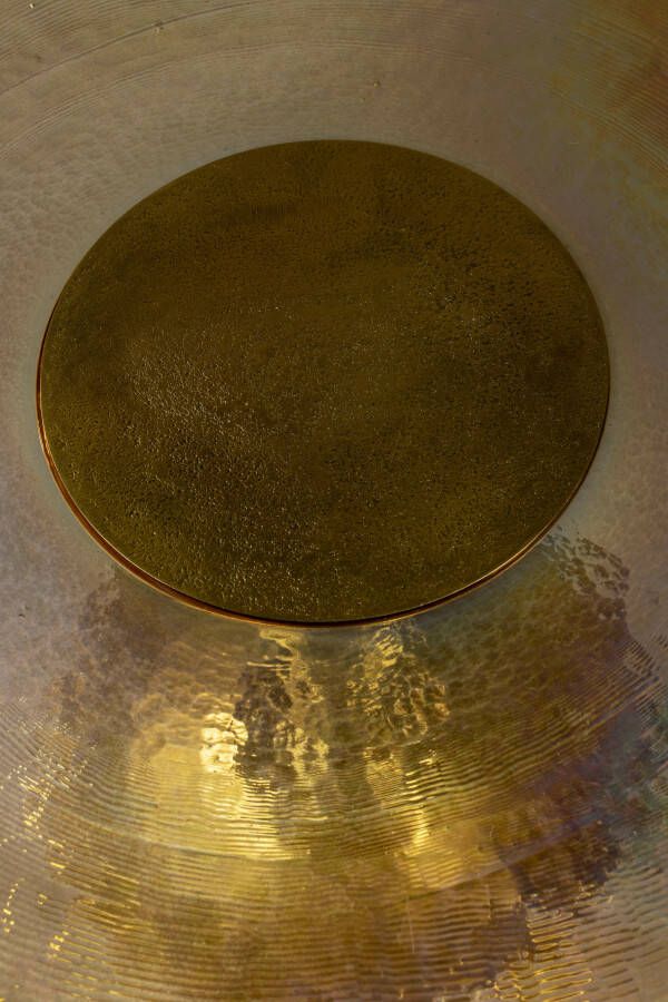 Dutchbone Salontafel 'Sue' Ø60cm kleur Brass