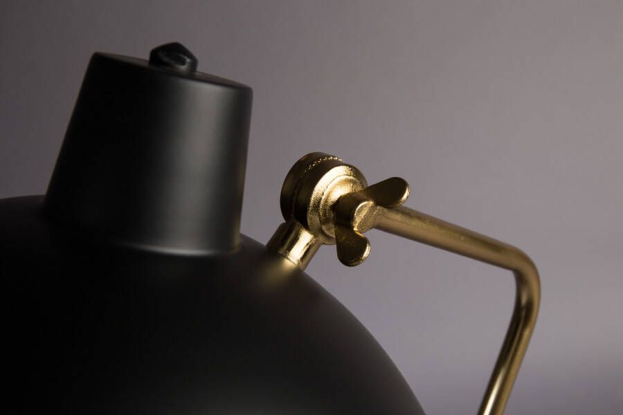 Dutchbone Tafellamp 'Devi' 52cm kleur Zwart