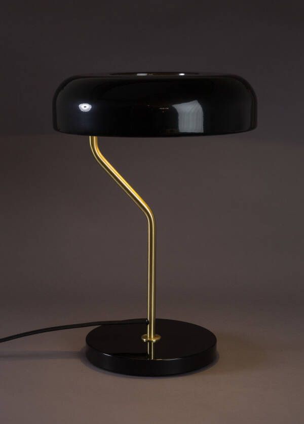Dutchbone Tafellamp 'Eclipse' 42cm kleur Zwart
