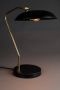 Dutchbone Tafellamp 'Liam' 49.5cm kleur Zwart - Thumbnail 3