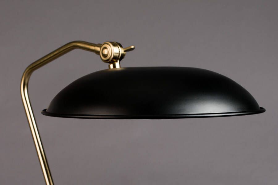 Dutchbone Tafellamp 'Liam' 49.5cm kleur Zwart