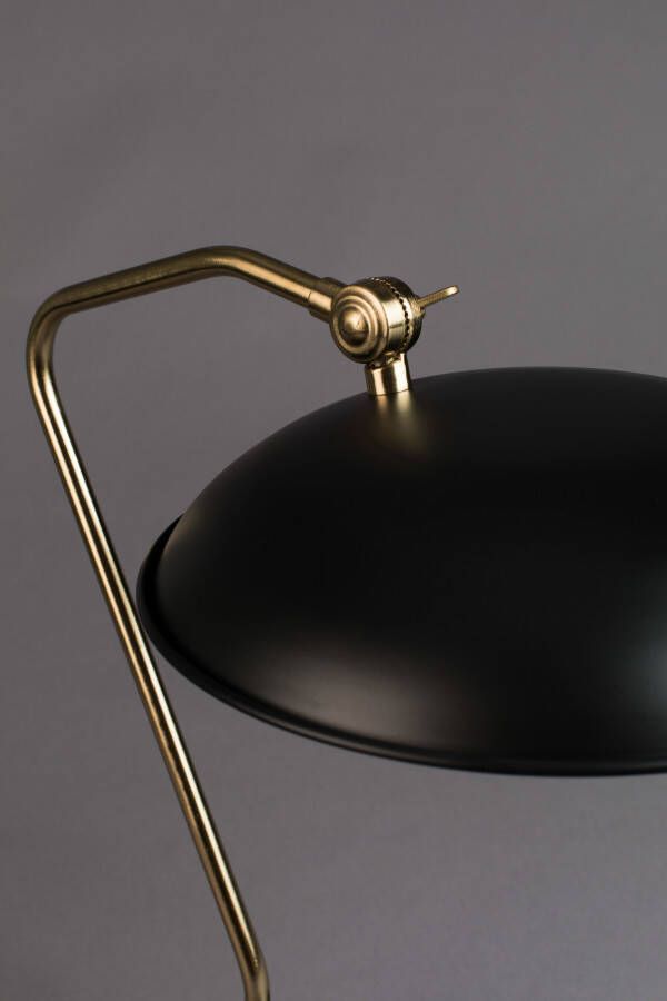 Dutchbone Tafellamp 'Liam' 49.5cm kleur Zwart