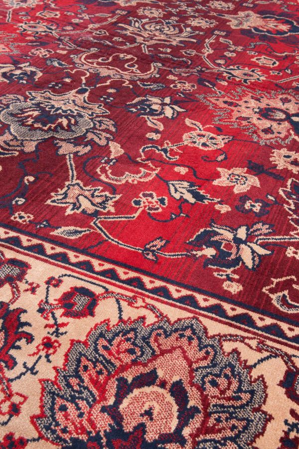 Dutchbone Vloerkleed 'Bid' 200 x 300cm kleur Old Red