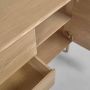 Kave Home Lenon eikenhout dressoir 155 x 86 cm van massief hout en eikenfineer FSC MIX Credit - Thumbnail 6