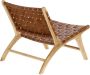 Kave Home Fauteuil 'Calixta' kleur Bruin - Thumbnail 4